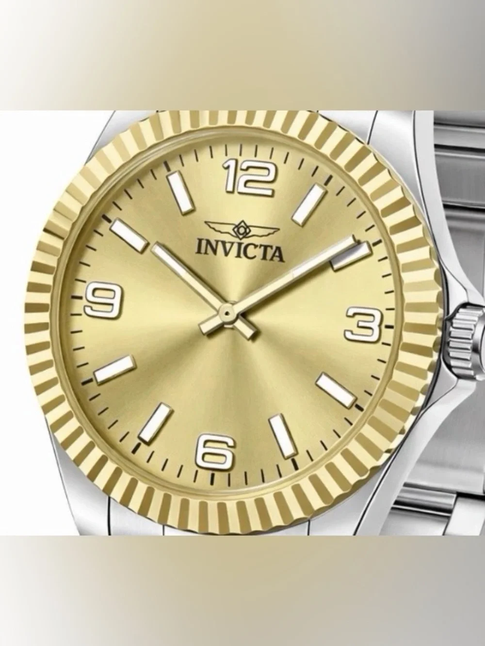 NEW Invicta Specialty Men's Watch - 43mm. Steel. Gold Dial.